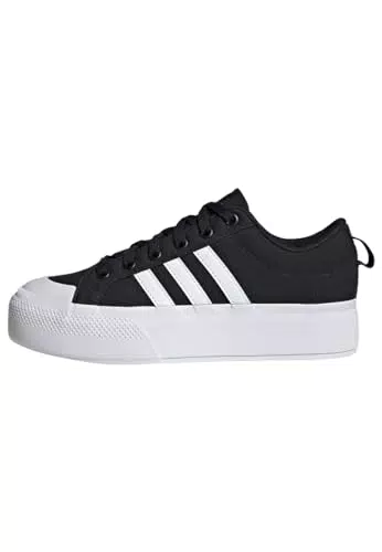adidas Bravada 2.0 Platform Shoes, Scarpe Donna, Core Black/Cloud White/Core Black