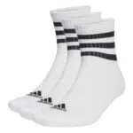 Adidas 3-Stripes Calze Sportive Mid-Cut Unisex per Adulti