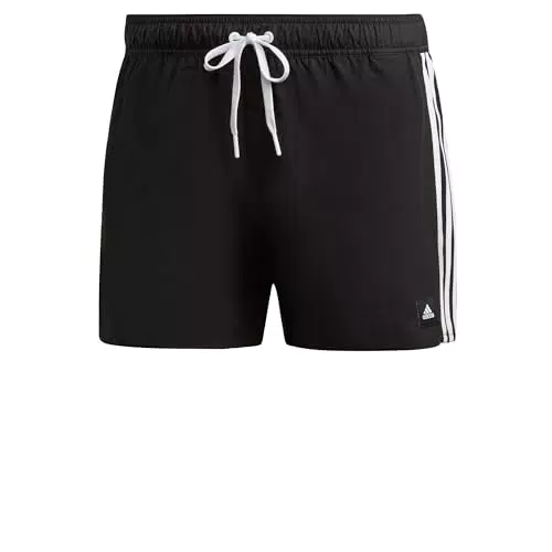 Adidas 3-Stripes CLX Very Short Length Swim Shorts Uomo