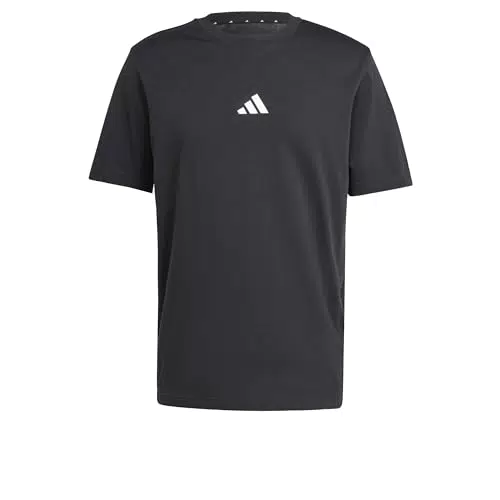 adidas Uomo Essentials Small Logo Single Jersey Tee
