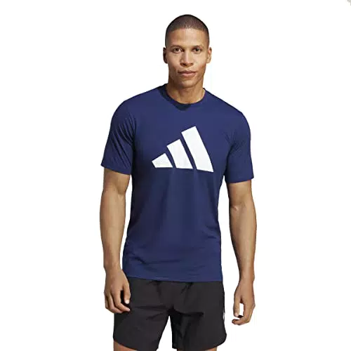adidas Train Essentials Felpa a manica lunga, Black/Black/Grey Five