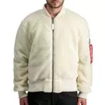 Alpha Industries Teddy Bomber Jacket Uomo - Giacca Casual e Trendy
