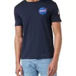 Alpha Industries Maglietta da Uomo Space Shuttle T-Shirt