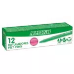 Alpino Astuccio Pennarelli Lavabili per Bambini - Punta in Fibra Resistente