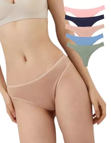 Alya Underwear Perizoma Donna in Cotone Traspirante a Vita Bassa
