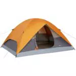 Amazon Basics Tenda da campeggio a cupola con antipioggia e borsa trasporto
