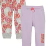 Amazon Essentials Pantaloni Jogger in Pile per Bambine e Ragazze - Marvel