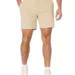 Amazon Essentials Pantaloncini Oxford Elasticizzati Aderenti Uomo