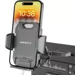 APPS2Car Supporto Cellulare Auto CD 360° Girevole per Smartphone e GPS