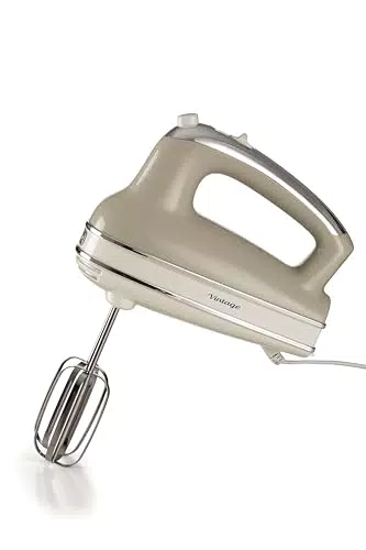 Ariete 1548 Sbattitore Vintage 450W con Funzione Turbo e 5 Velocità
