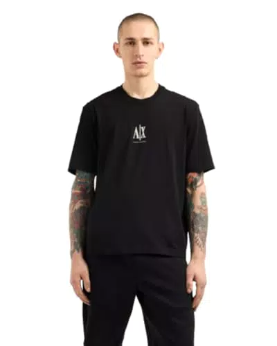 Armani Exchange Icon Project T-Shirt con Logo Ricamato