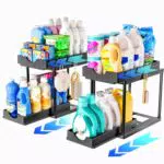 ARSTPEOE Organizer Sottolavello Cucina con Cassetto Estraibile e Ganci