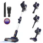 Aspirapolvere Senza Fili 20KPa - Scopa Elettrica 6 in 1 con Luce LED e Autonomia 40 Min