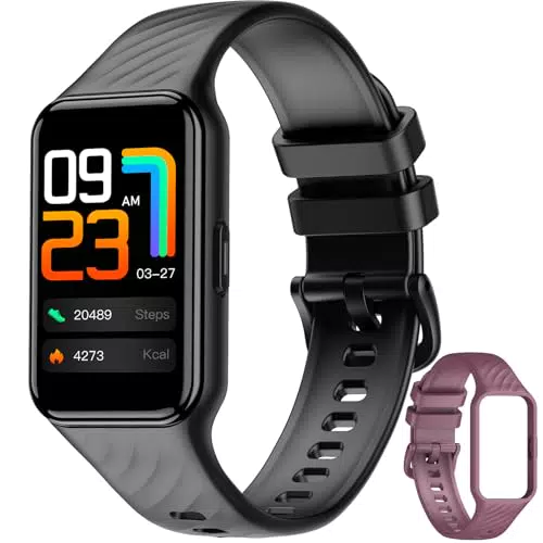 Baolubao Smartwatch Impermeabile 10 ATM con Cardiofrequenzimetro e App per Fitness