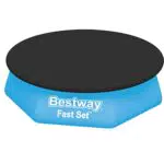 Bestway Telo di Copertura per Piscina Fuori Terra Rotonda 244 cm