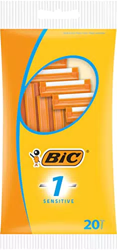 BIC Rasoi 1 Sensibile - Confezione da 20 pezzi per una rasatura delicata