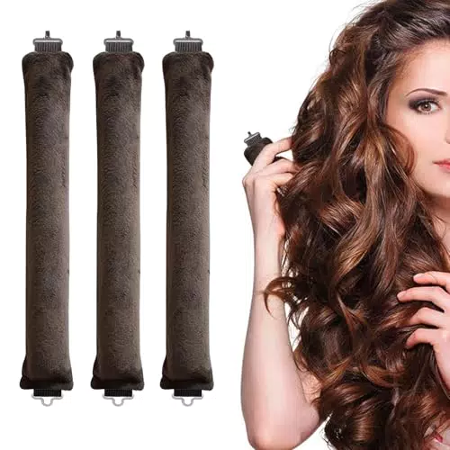 Bigodino Bigodini Morbidi Heatless Hair Curler per Boccoli Duraturi