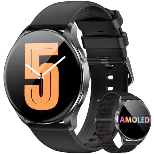 Blackview Smartwatch Uomo e Donna | Orologio Fitness con Bluetooth e Monitoraggio Salute