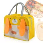 Lsoled Borsa Termica Pieghevole Portatile Isolata per Pranzo Bambini
