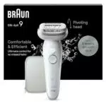 Braun Silk-épil 9 Depilatore Donna, Epilatore Elettrico Donna Con Testina Flessibile Per Una Epilazione Semplice