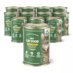 Amazon Cibo umido per gatti senza cereali, paté di pollo in barattolo