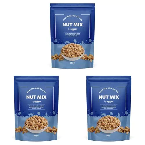 By Amazon Mix di frutta secca tostata e salata - Snack gustoso e nutriente