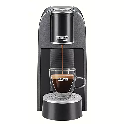 Caffitaly System Arka S33R - Macchina Caffè Compatta e Veloce per Capsule Originali