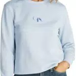 Calvin Klein Donna Felpa Gradient Monologo Crewneck Regular Fit