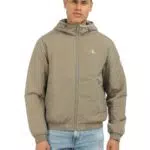 Calvin Klein Jeans Giacca Padded Hooded da Mezza Stagione Uomo