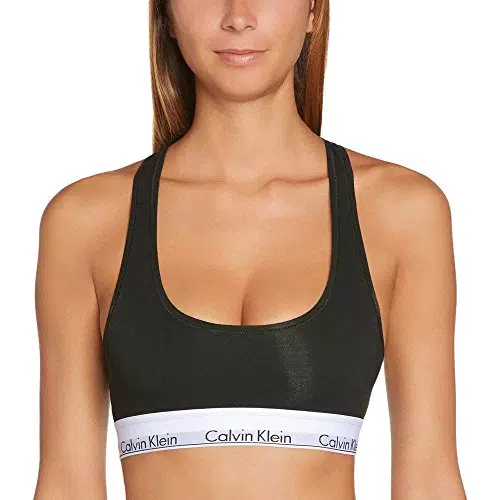 Calvin Klein Reggiseno Bralette Sportivo Unlined per Donna