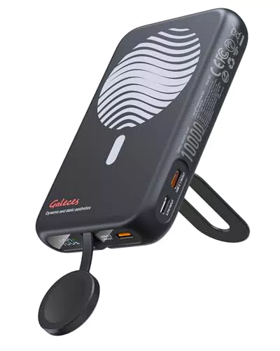 Caricatore Magnetico 3 in 1 Pieghevole Senza Fili per iPhone e iPad