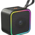 Speaker Bluetooth 5.3 Portatile con Luce LED e Microfono - 10 Ore di Riproduzione