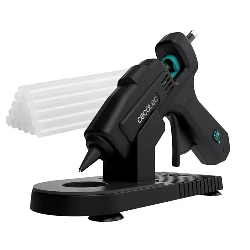 Cecotec Pistola per Silicone Caldo Perfect Fix 100 Pro, Riscaldamento Rapido
