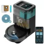 Cecotec Conga 15090 SpinArm Robot Aspirapolvere e Lavapavimenti Smart 8000Pa