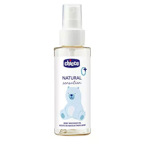 Chicco Olio Massaggio per Bambini e Mamme con Olio di Mandorle Dolci
