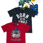Chicco Set T-shirt Con Maniche Corte In Cotone Bambini e ragazzi