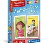 Clementoni Gioco Educativo Montessori Aiutami a Fare da Solo 2 Anni
