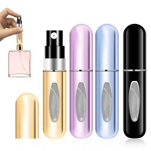 CNMTCCO Porta Profumo Da Viaggio - Piccolo e Portatile per Borse e Viaggi