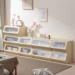 Bamboo Vintage Comò: Cassettiera Rustica per Camera da Letto e Soggiorno