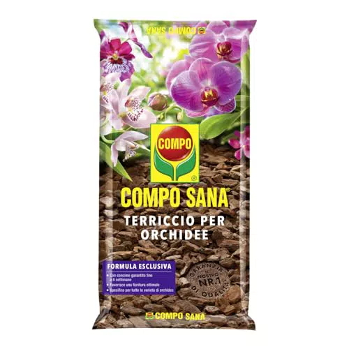 Compo Sana Terriccio per Orchidee per Fioriture Ottimali