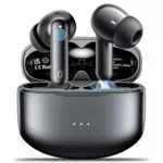 Bluetooth 5.3 Auricolari con Cancellazione Rumore e Touch Control, Waterproof