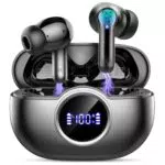 Cuffie Bluetooth 5.4 con Hi-Fi Stereo, Cancellazione Rumore e Display LED