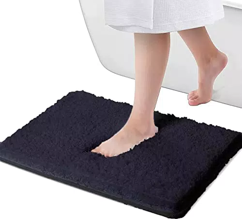 Cumay Tappetino da bagno assorbente in gomma antiscivolo per bambini