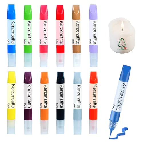 DELAIHUIL Kit creativo per decorare candele, ideale per bambini
