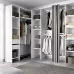 Dmora Guardaroba grande Bestone, Armadio camera da letto e cabina armadio