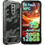 DOOGEE Blade 10 Smartphone Rugged Android, 20GB RAM, 128GB ROM, IP68/IP69K