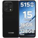 DOOGEE N55 Smartphone Android 16GB+128GB, Display 6.56 HD+, Fotocamera 13MP+8MP, 5150mAh