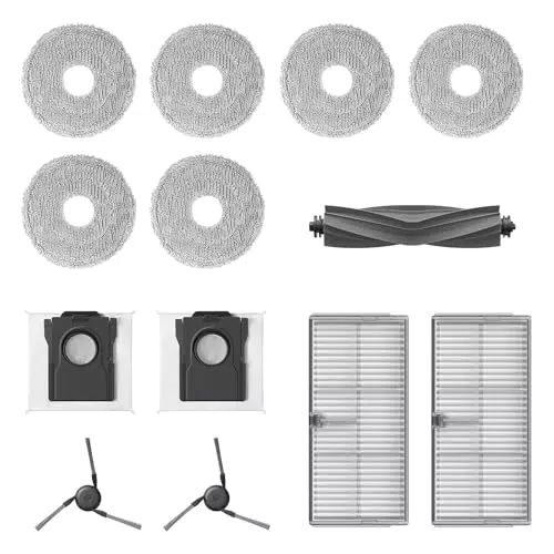 Dreame Kit Accessori per Robot L40 Ultra e X40 Ultra con Panni, Filtri e Spazzole