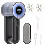 Dreamhigh® Togli Pelucchi Elettrico 2 in 1 con Display LED e 3 Velocità