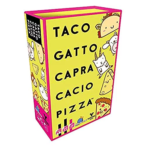 dV Giochi Taco Gatto Capra Cacio Pizza - Giochi per bambini 6-99 anni
